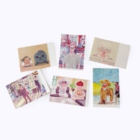 伊野孝行 ／ 「画家の肖像シリーズ」絵葉書6枚セット