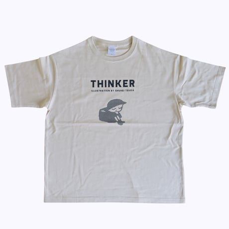 津田周平 × 83 ／ THINKER TEE ビッグシルエット