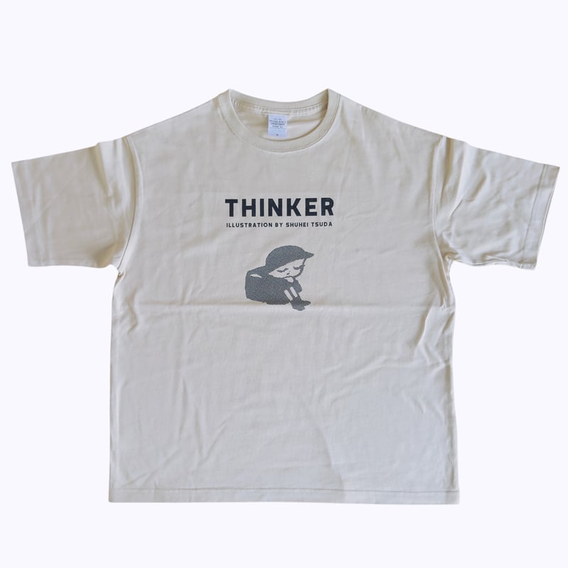 津田周平 × 83 ／ THINKER TEE ビッグシルエット | はちみせ （83）