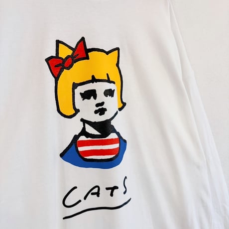 堀本勇樹 ／ 「CATS」ビッグシルエットロングスリーブTシャツ