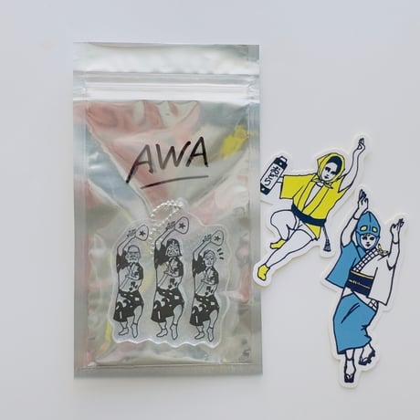 堀本勇樹 ／ 「AWA DANCE」ステッカー