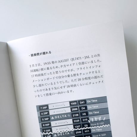 べつやくれい ／ ニューヨークでインシデントが発生した話