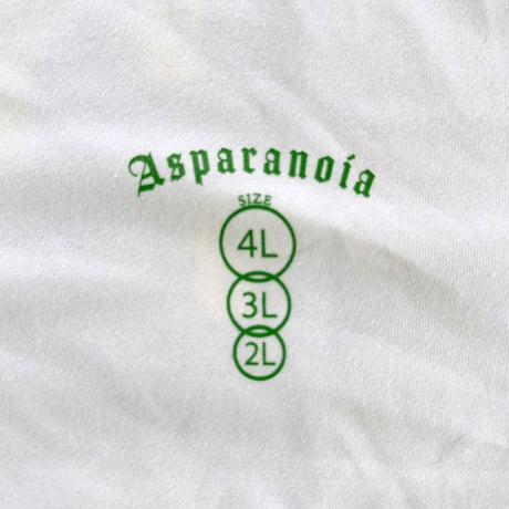 前田 麦 ／ASPARANOIA TEE