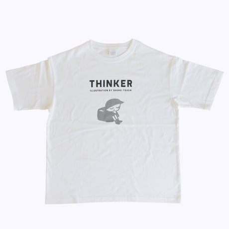 津田周平 × 83 ／ THINKER TEE ビッグシルエット
