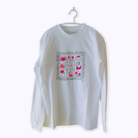 死後くん ／ Surrounded by IRORI ロングTシャツ