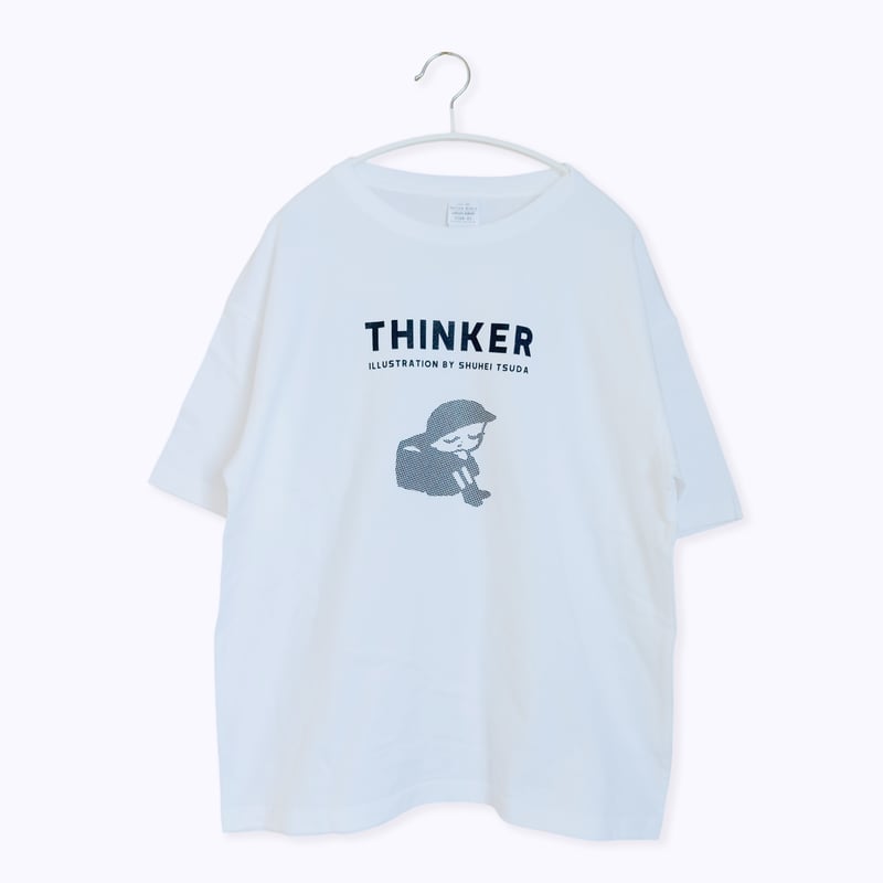 津田周平 × 83 ／ THINKER TEE ビッグシルエット | はちみせ （83）