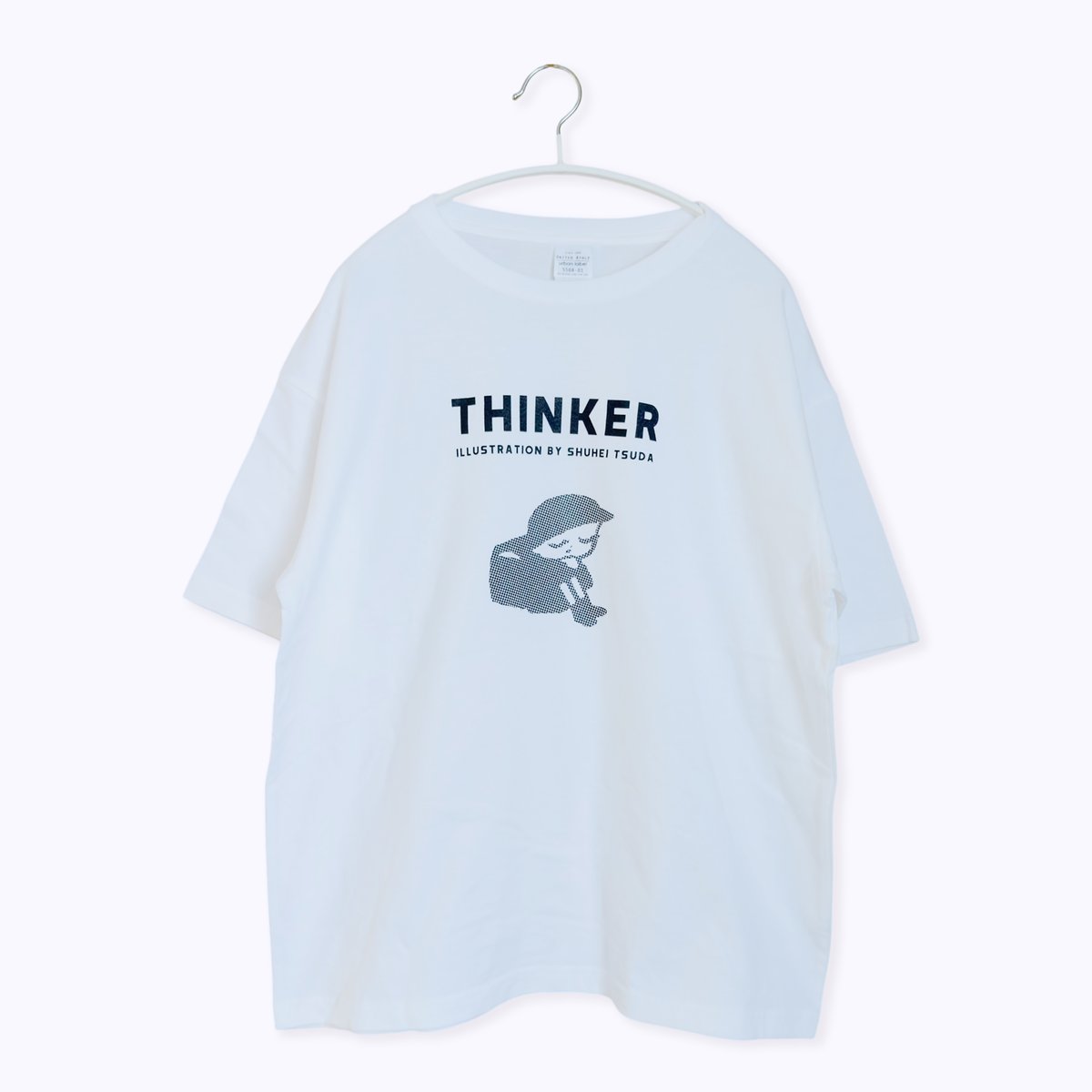 津田周平 × 83 ／ THINKER TEE ビッグシルエット | はちみせ （83）