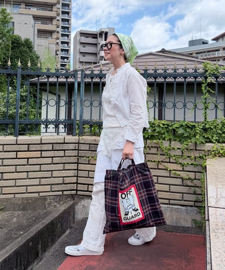 【公式限定】「青春の紺チェック」Matinee  2way Bag