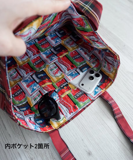 【公式限定】「ときめき赤タータン」Matinee 2way Bag