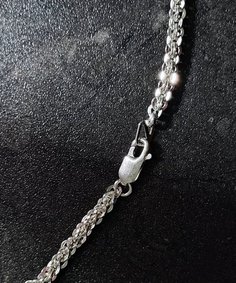 受注生産【LUCIA：10月お届け 】Ninfa necklace シルバー925シンプルチョーカー