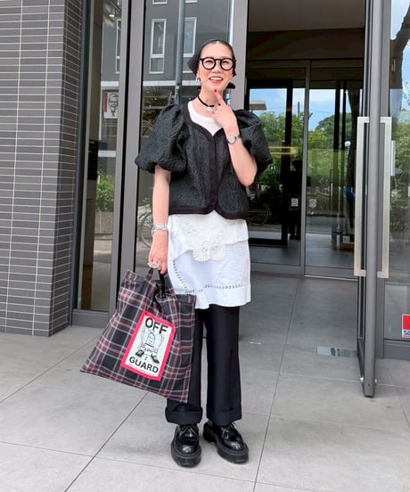 【公式限定】「青春の紺チェック」Matinee  2way Bag
