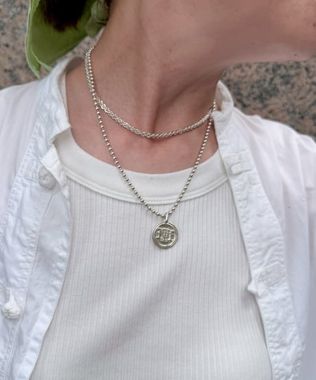 受注生産【LUCIA：10月お届け 】Ninfa necklace シルバー925シンプルチョーカー