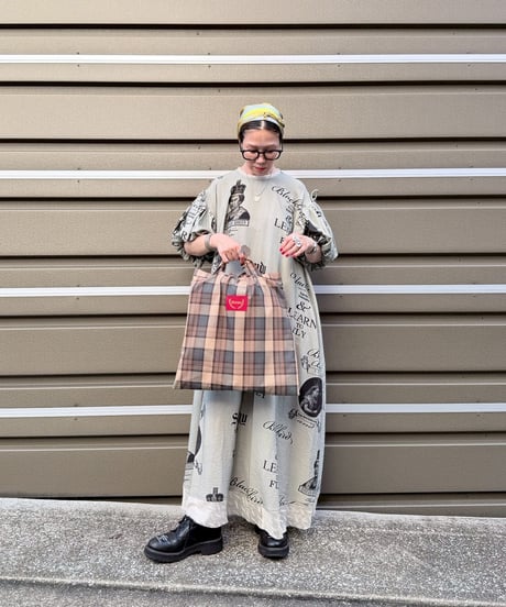 【公式限定】「珈琲チェック」Matinee 2way Bag