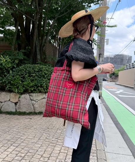 【公式限定】「ときめき赤タータン」Matinee 2way Bag