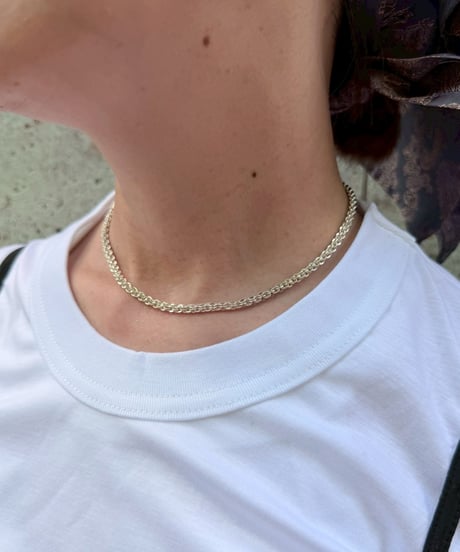 受注生産【LUCIA：10月お届け 】Ninfa necklace シルバー925シンプルチョーカー