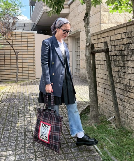 【公式限定】「青春の紺チェック」Matinee  2way Bag