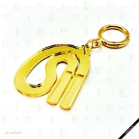ミラーアクリルキーホルダー［ホルンの3番管］