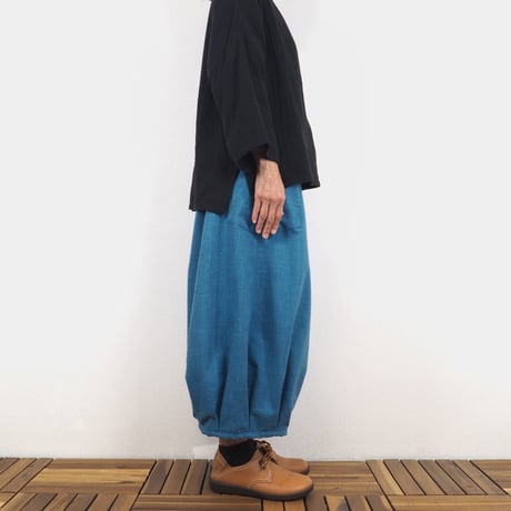 Furusuバルーンパンツ（木綿 薄藍）【受注生産対応】
