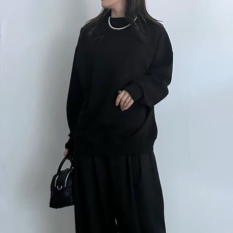ポンチオーバーサイズスウェット