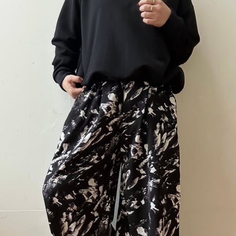 裏起毛ドロストプルオーバー
