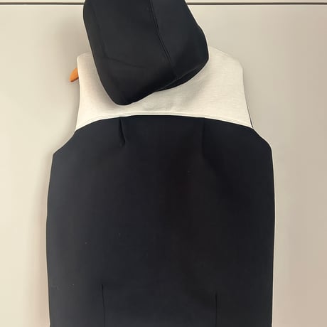 ニットテープボンディング切替ダウンVEST
