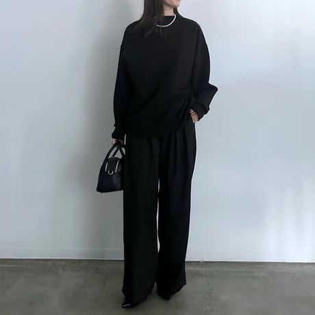 ポンチオーバーサイズスウェット