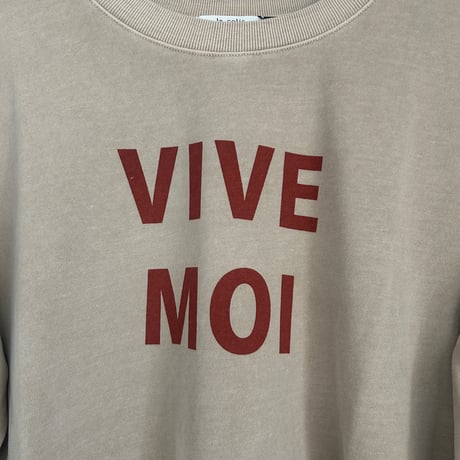 VIVEロゴピグメントプルオーバー