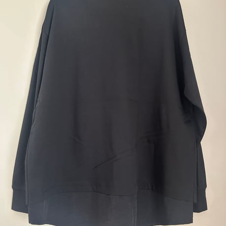 コンパクトスムース布帛ドッキングロングTシャツ