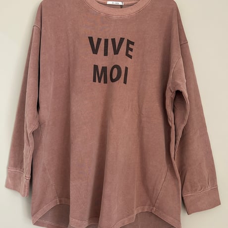 VIVEロゴピグメントプルオーバー