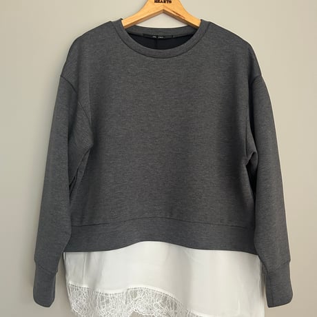 レースレイヤードセットアップ