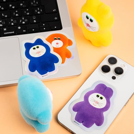 むにゅのふわふわフロッキーコレクション NEW COLOR Ver.