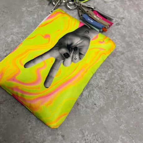 pouch lip case charm