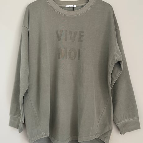 VIVEロゴピグメントプルオーバー