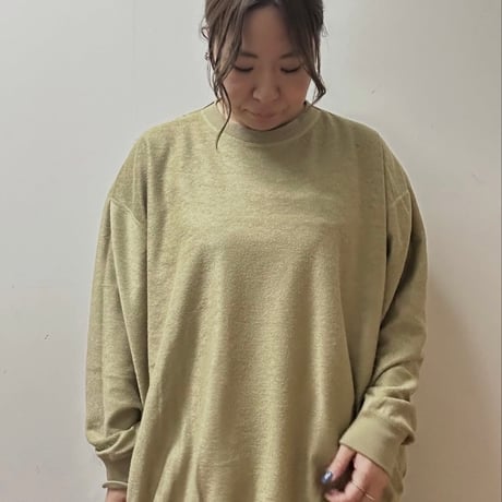 裏毛スウェットリバーシブルプルオーバー