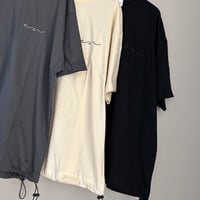 019. logo drawcord tee