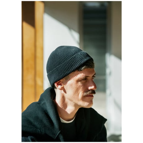 WASHI/RECYCLED COTTON BEANIE 【Rototo】