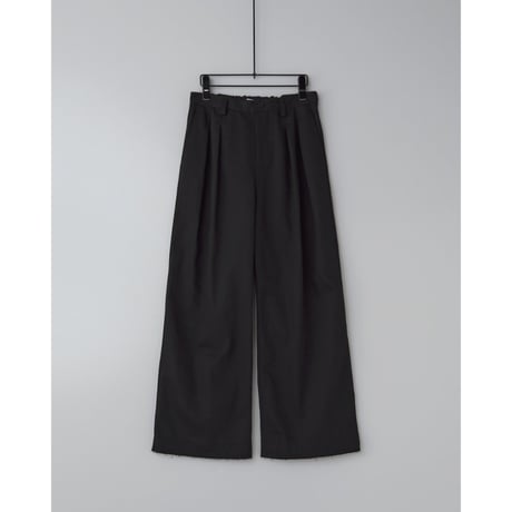 26FW-23101 JENS 2TUCK WIDE TROUSERS【PERS PROJECTS】