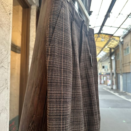 N1 Double Pleat Trousers 【NORI】
