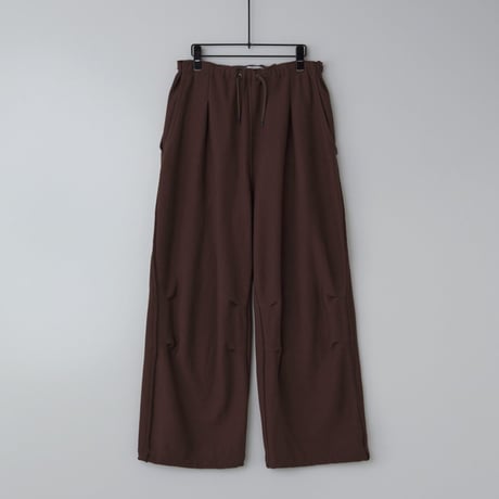 26FW-23092 MAVERICK KNEE TUCK TROUSERS【PERS PROJECTS】