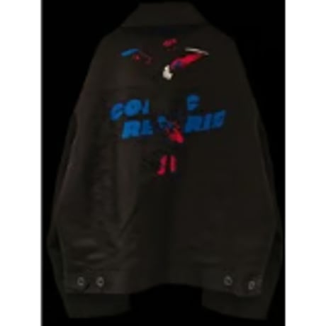 CR WORKJACKET BLACK【FU-AH】