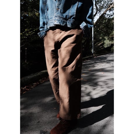 P-042 L-BRN【Willow pants】