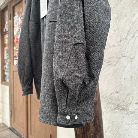 Prairie Shirt <Gray Tweed> 【SUNNY ELEMENT】