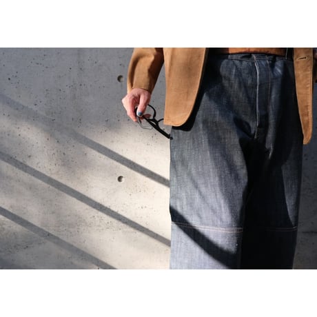 P-042 IND-denim【Willow pants】