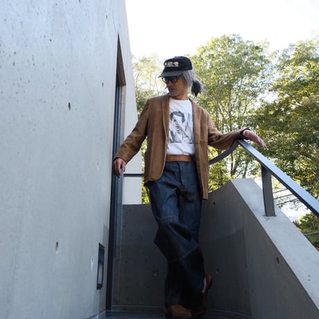 P-042 IND-denim【Willow pants】