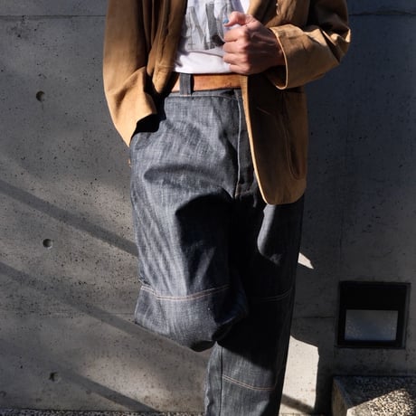 P-042 IND-denim【Willow pants】