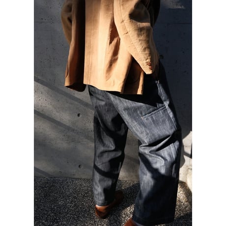 P-042 IND-denim【Willow pants】
