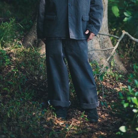 N1 Double Pleat Trousers 【NORI】