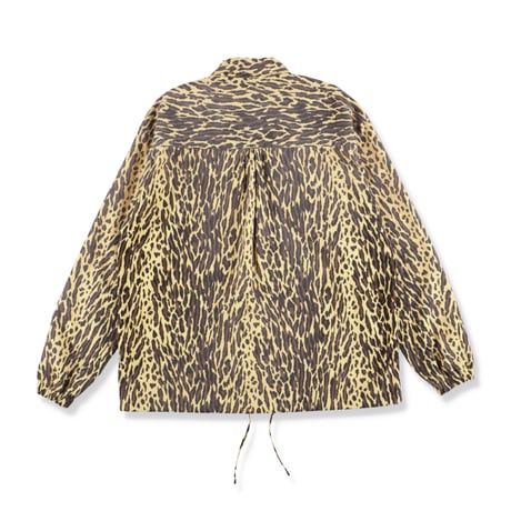 T26AW-SH04　LEOPARD SHIRTS JACKET YELLOW 【Tuitaci】【朔】