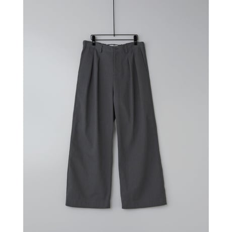 26FW-23101 JENS 2TUCK WIDE TROUSERS【PERS PROJECTS】