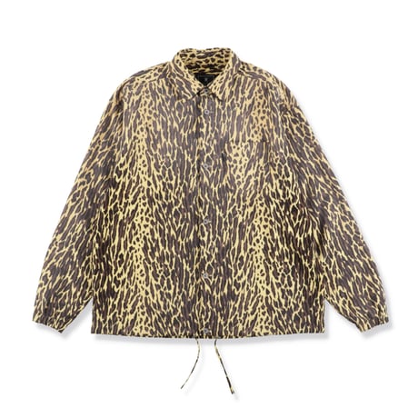 T26AW-SH04　LEOPARD SHIRTS JACKET YELLOW 【Tuitaci】【朔】